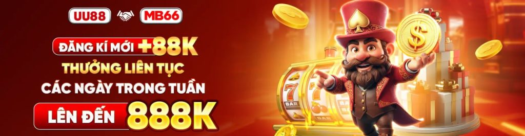 uu88 đăng ký mới tặng 88k banner