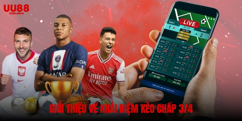 Giới thiệu về khái niệm kèo chấp 3/4