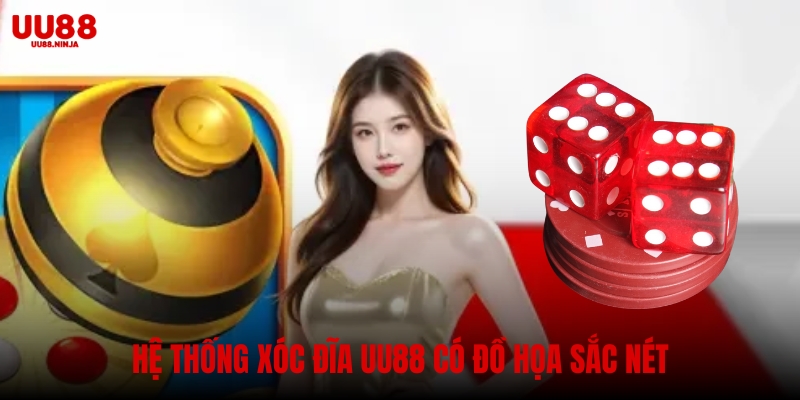 Hệ thống xóc đĩa UU88 có đồ họa sắc nét